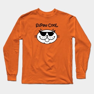 SuPaw CooL - WHITE CAT Long Sleeve T-Shirt